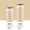 Dopper Travel Mug 400 ml, Earthy Brown