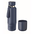 Double wall bottle 500ml, french navy