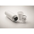 Double wall bottle 500ml, white