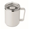 Double wall mug 400ml, white