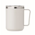 Double wall mug 400ml, white