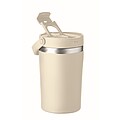 Double wall tumbler 350 ml, beige