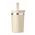 Double wall tumbler 350 ml, beige