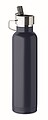 Double wall vacuum insulating bottle