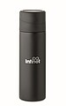 Double wall vacuum insulating bottle