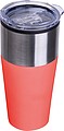 Double walled tumbler, 600 ml, red