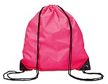Drawstring backpack, fuchsia