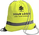Drawstring backpackYellow
