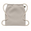 Drawstring bag Fairtrade 180gr, grey
