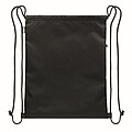 Drawstring bag in 420D RPET, black