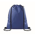 Drawstring bag in 420D RPET, royal blue