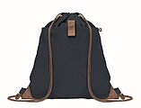 Drawstring bag made from recycled cotton with natural cords
