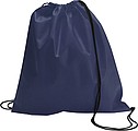 Drawstring bag, non woven Blue