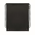 Drawstring bag RPET non-woven, black