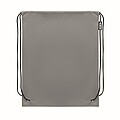 Drawstring bag RPET non-woven, grey