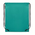 Drawstring bag RPET non-woven, turquoise