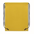Drawstring bag RPET non-woven, yellow