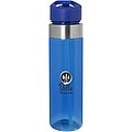 Dylan 650 ml Tritan water bottle with flip spout lid, blue