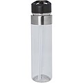 Dylan 650 ml Tritan water bottle with flip spout lid, transparent clear