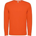 Estoril long sleeve kids t-shirt, fire orange