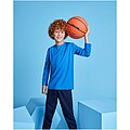Estoril long sleeve kids t-shirt, fire orange