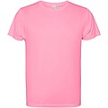 Estoril short sleeve mens t-shirt, silk pink