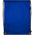 Evergreen GRS recycled non-woven drawstring bag 5L, royal blue
