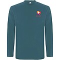 Extreme long sleeve mens t-shirt, storm blue