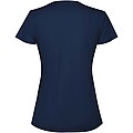 Extreme short sleeve womens t-shirt, navy