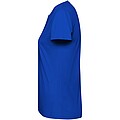 Extreme short sleeve womens t-shirt, royal blue