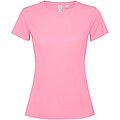 Extreme short sleeve womens t-shirt, silk pink