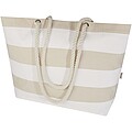 Florida 270 g/m2 GRS recycled beach tote bag 18L, natural
