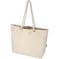Florida 270 g/m2 GRS recycled beach tote bag 18L, natural