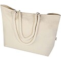 Florida 270 g/m2 GRS recycled beach tote bag 18L, natural