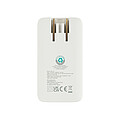 Fluxo RCS 65W flat GAN charger with universal connectors