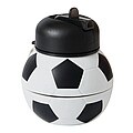 Foldable drinking bottle 550 ml, black|white
