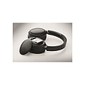 Foldable headphones in pouch