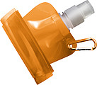 Foldable plastic water bottle Yellow