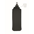 Foldable water bottle 500ml, black