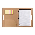Folder with natural card cover,Black