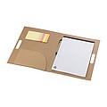 Folder with natural card cover,Black