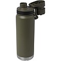 Fortis 700 ml RCS recycled stainless steel copper vacuum insulated water bottle (carbonated safe), forest green