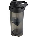 Forza 700 ml sport bottle with shaker ball, black