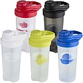 Forza 700 ml sport bottle with shaker ball, black