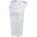 Forza 700 ml sport bottle with shaker ball, transparent clear