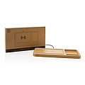 FSC® Bamboo desk organiser 10W wireless charger