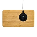 FSC® Bamboo desk organiser 10W wireless charger