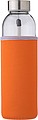 Glass bottle (500 ml) with neoprene sleeve