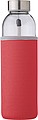 Glass bottle (500 ml) with neoprene sleeve