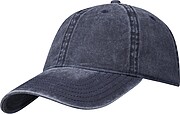 Grafton 6 panel washed cap, navy